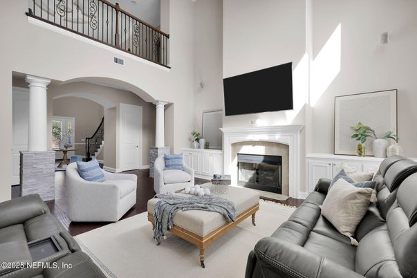 Fireplace, Interior, Living room