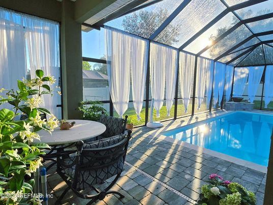 Glass Ceilings, Interior, Pool, Sun Room