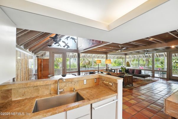 Interior, Wooden Beams