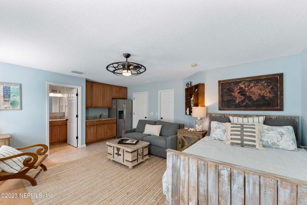 Interior, Kitchen, Living room
