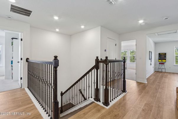 Interior, Recessed Lighting, Wood Texture Flooring