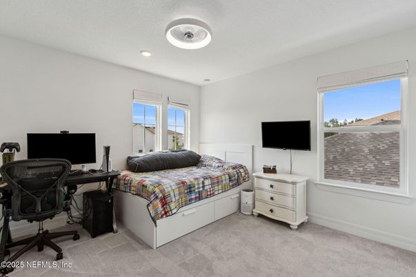 Bedroom, Home Office, Interior, Recessed Lighting
