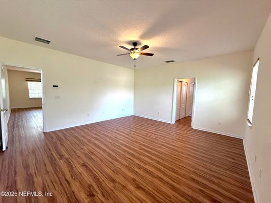 Empty room, Interior, Wood Texture Flooring