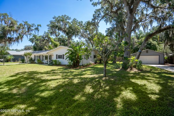 Backyard, Detached Garage, Exterior