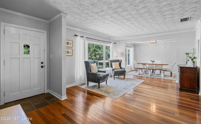 Dining room, Interior, Wood Texture Flooring