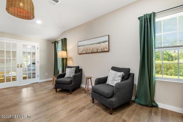 Interior, Recessed Lighting, Wood Texture Flooring