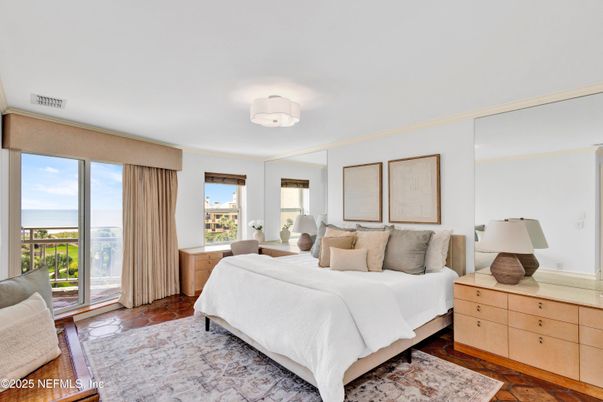 Bedroom, Interior, Water, Wood Texture Flooring