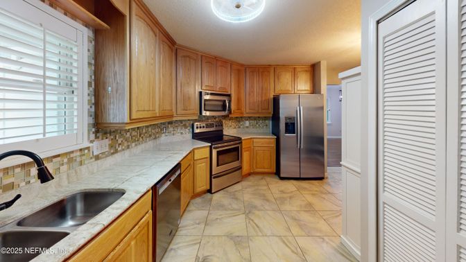 Interior, Kitchen, Stainless Steel Appliances