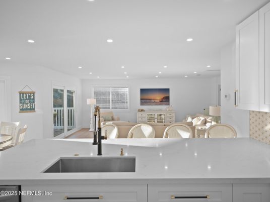 Interior, Kitchen, Living room, Recessed Lighting