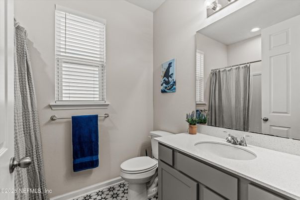 Bathroom, Interior, Recessed Lighting
