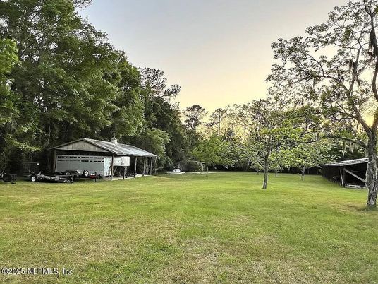 Backyard, Detached Garage, Exterior