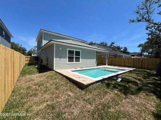 Backyard, Exterior, Pool, Solar Panels