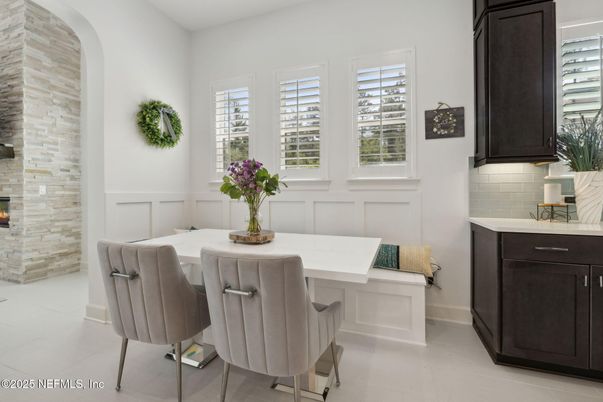 Dining room, Interior, Stone Walls