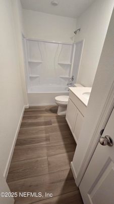 Bathroom, Interior, Wood Texture Flooring