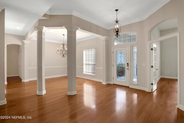 Chandelier, Interior, Pendant Lights, Wood Texture Flooring