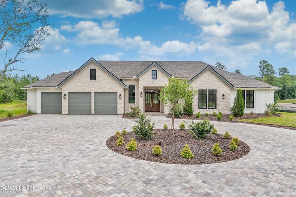 Attached, Exterior, Facade, Spanish Mediterranean