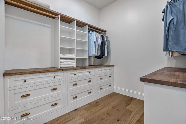 Interior, Walk-in Closets, Wood Texture Flooring