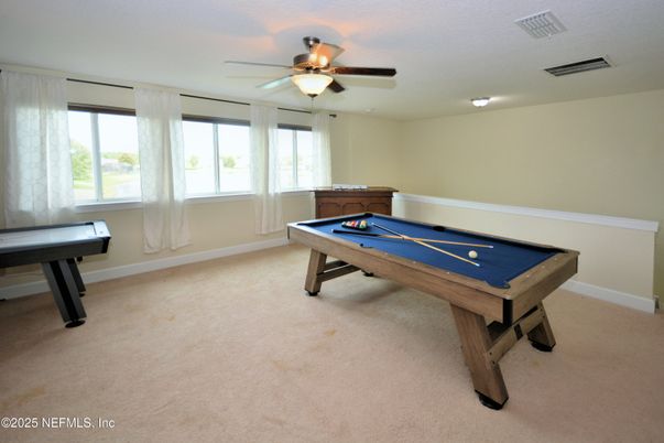 Billiard Table, Game Room, Interior