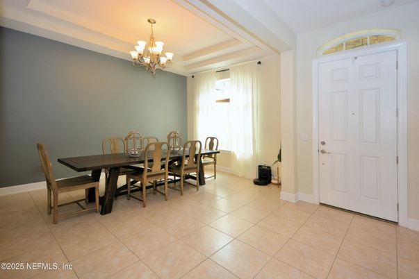 Chandelier, Dining room, Interior