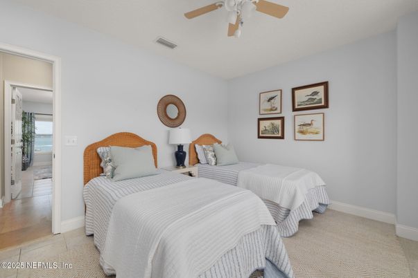 Bedroom, Interior, Water, Wood Texture Flooring