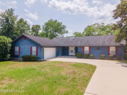 Attached, Backyard, Exterior, Facade, Ranch