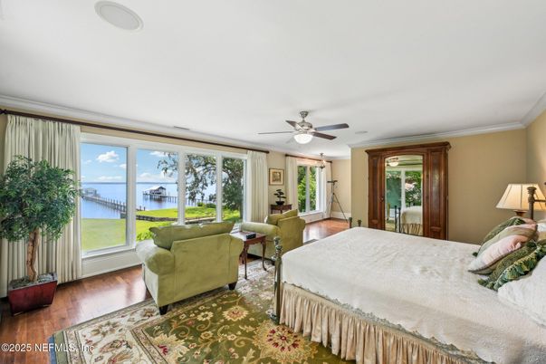 Bedroom, Interior, Living room, Water, Wood Texture Flooring