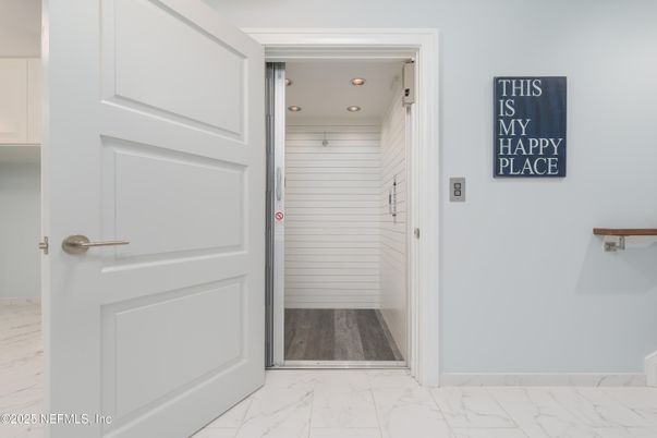 Interior, Marble, Recessed Lighting