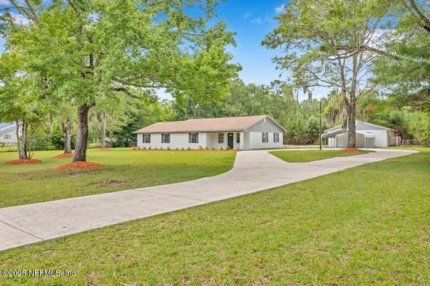 Backyard, Detached Garage, Exterior