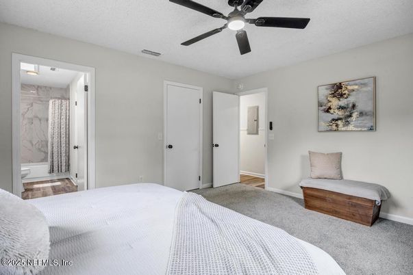 Bedroom, Interior, Marble Walls