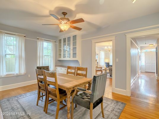 Dining room, Interior, Wood Texture Flooring