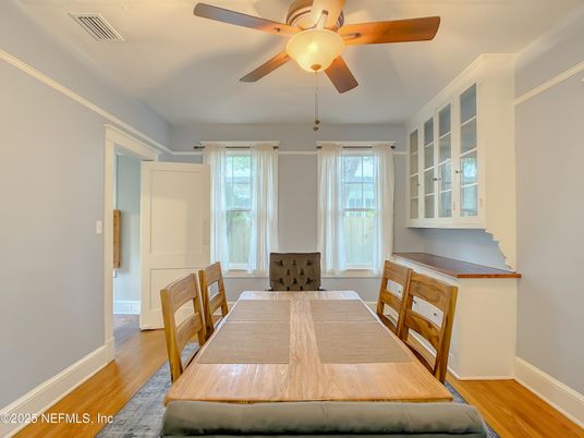 Dining room, Interior, Wood Texture Flooring