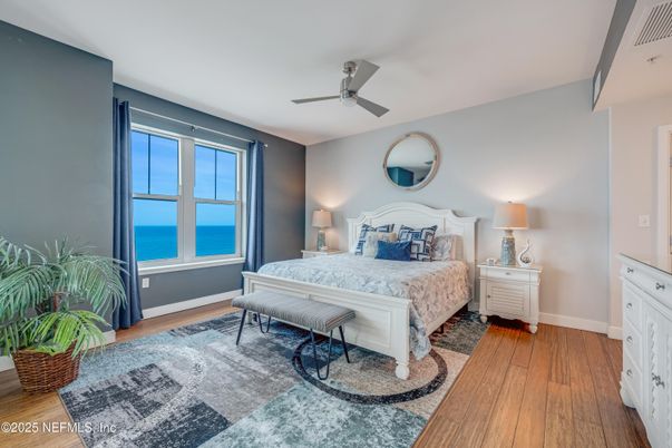 Bedroom, Interior, Water, Wood Texture Flooring