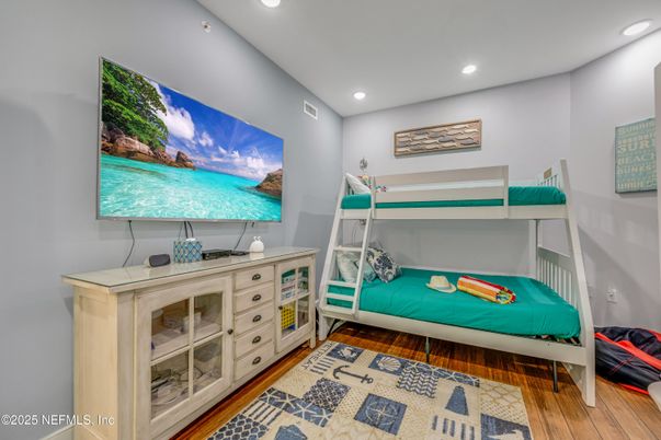 Interior, Recessed Lighting, Wood Texture Flooring