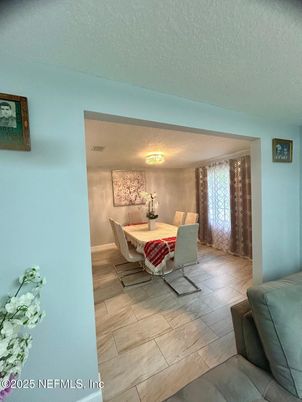 Dining room, Interior, Wood Texture Flooring