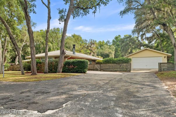 Backyard, Detached Garage, Exterior