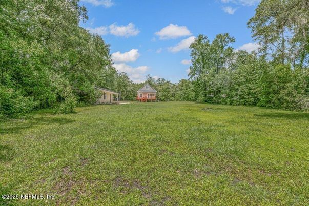 Backyard, Detached Garage, Exterior