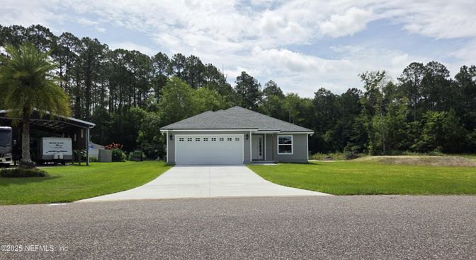 Attached, Backyard, Exterior, Facade, None