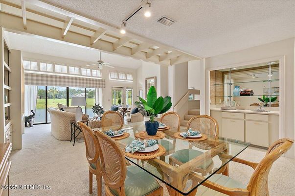 Dining room, Interior, Living room, Recessed Lighting