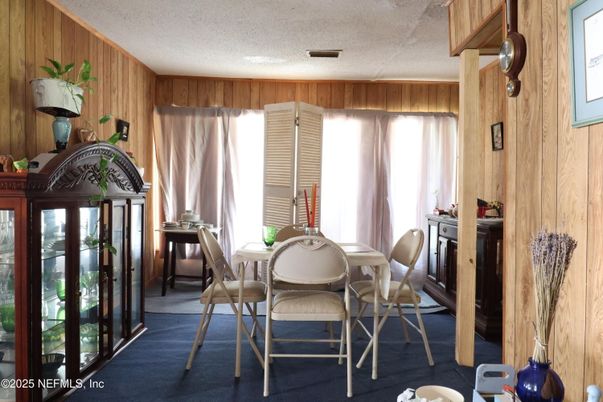 Dining room, Interior, Wooden Walls