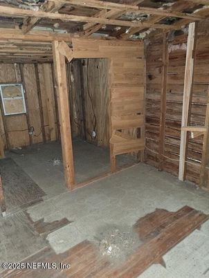 Interior, Wooden Beams, Wooden Walls
