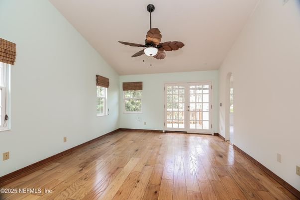 Empty room, Interior, Wood Texture Flooring