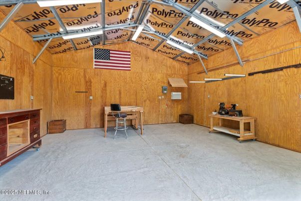 Interior, Wooden Walls