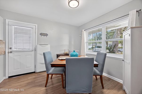 Dining room, Interior, Wood Texture Flooring