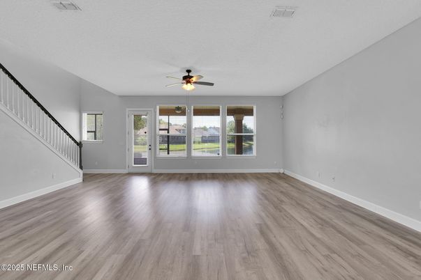 Empty room, Interior, Wood Texture Flooring