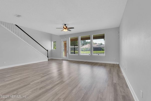 Empty room, Interior, Wood Texture Flooring