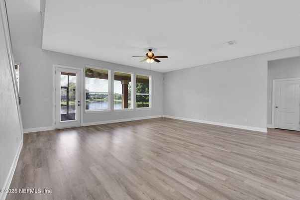 Empty room, Interior, Wood Texture Flooring