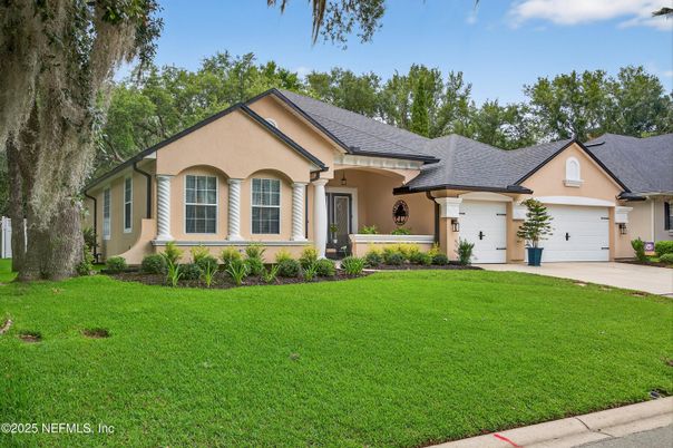 Attached, Backyard, Exterior, Facade, Ranch