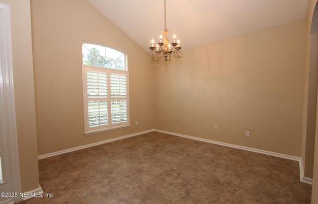 Chandelier, Empty room, Interior