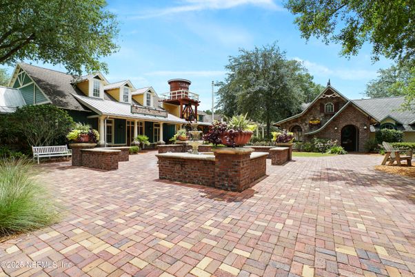 Backyard, Exterior, Facade, Tudor Revival