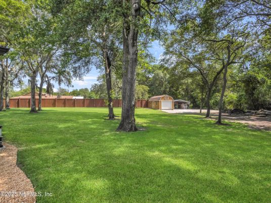 Backyard, Detached Garage, Exterior